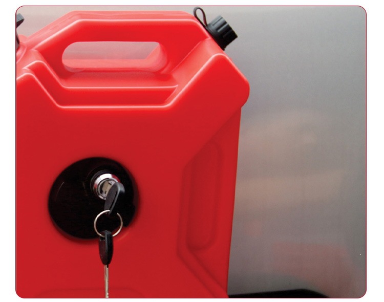 Car-mounted plastic oil canisters, spare oil tanks, oil containers, car and motorcycle off-road equipment wholesale