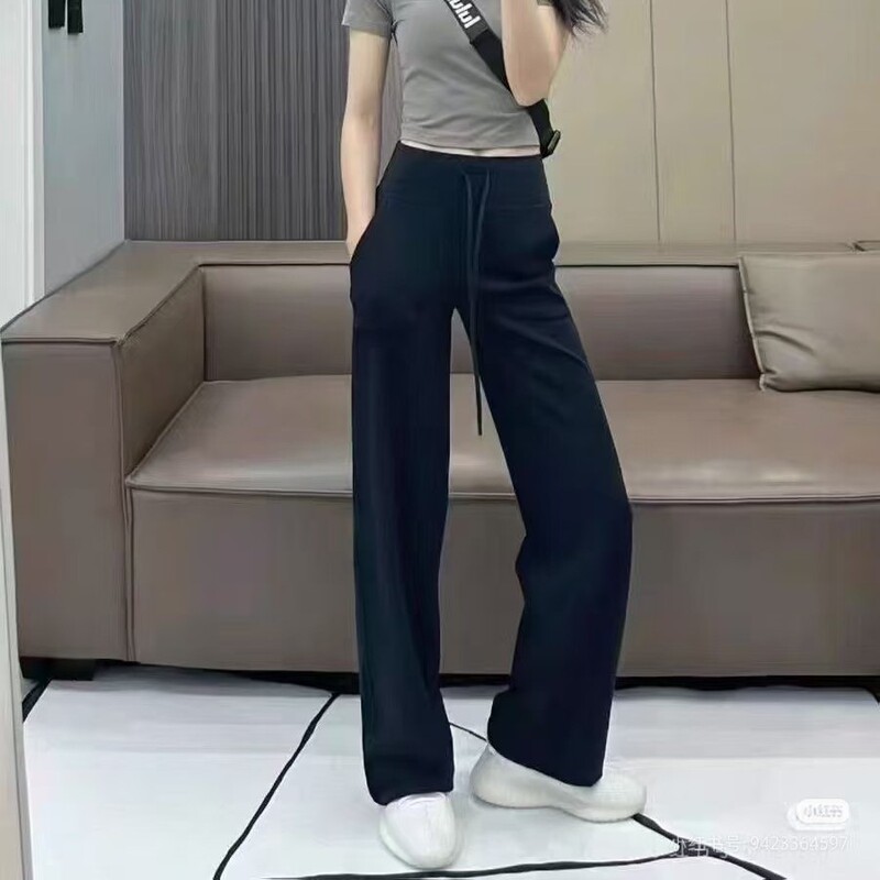 Lulu Original Label Throwback Still Drawstring Straight-Leg Pants Yoga Pants Casual Pants High-Waisted Wide-Leg Pants Lulu Original Label Throwback Still Drawstring Straight-Leg Pants Yoga Pants Casual Pants High-Waisted Wide-Leg Pants