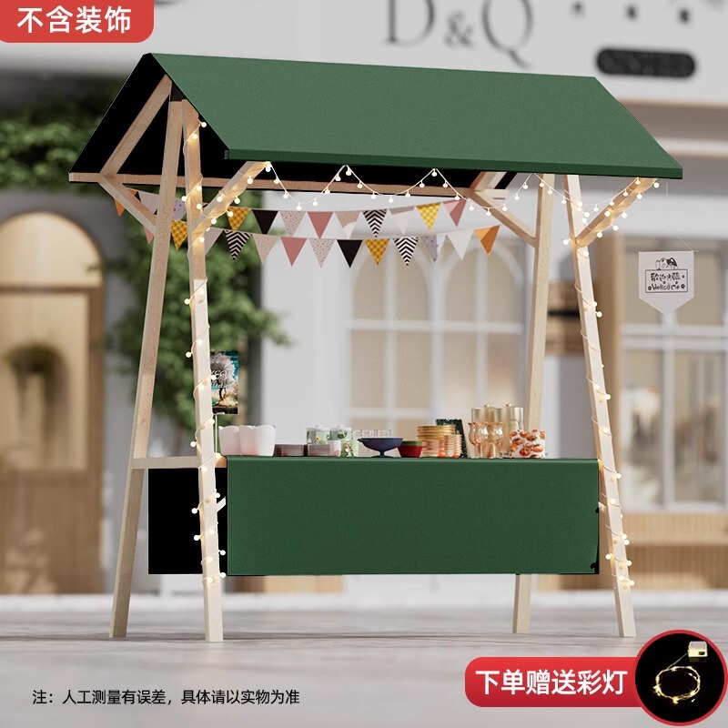 幼稚園ディスプレイスタンドナイトマーケット屋台スタンド無垢材プロモーション屋台折りたたみ子供用フリーマーケットブースカードレイアウト|undefined