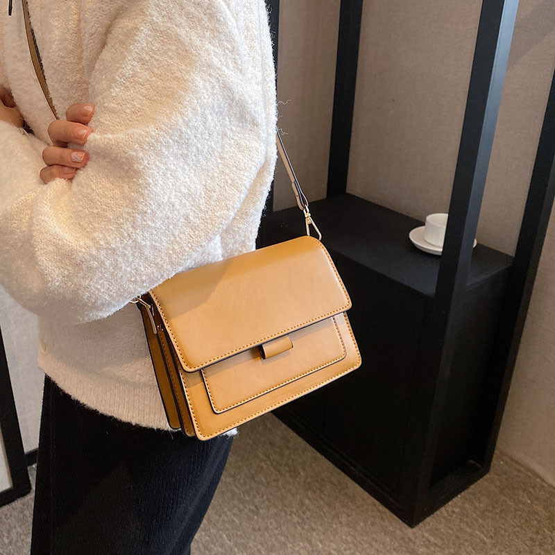 Ascelle avanzate da donna 2023 Nuova borsa quadrata piccola moda autunno/inverno Semplice pendolarismo Una spalla obliqua_voghion.com