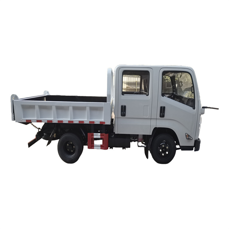Export Angola Double Row Truck 2 Tons Dump Truck Jiangling Dump Truck Factory Direct Sales Agent Customs Clearance