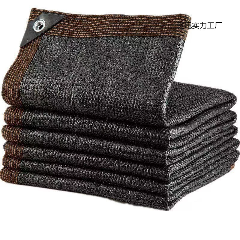 Солнцезащитная сетка, зашифрованная и утолщенная солнцезащитная сетка, теплоизоляционная сетка, черная сетка для домашнего использования, использования на открытом воздухе в автомобиле, затенения и защиты от старения.