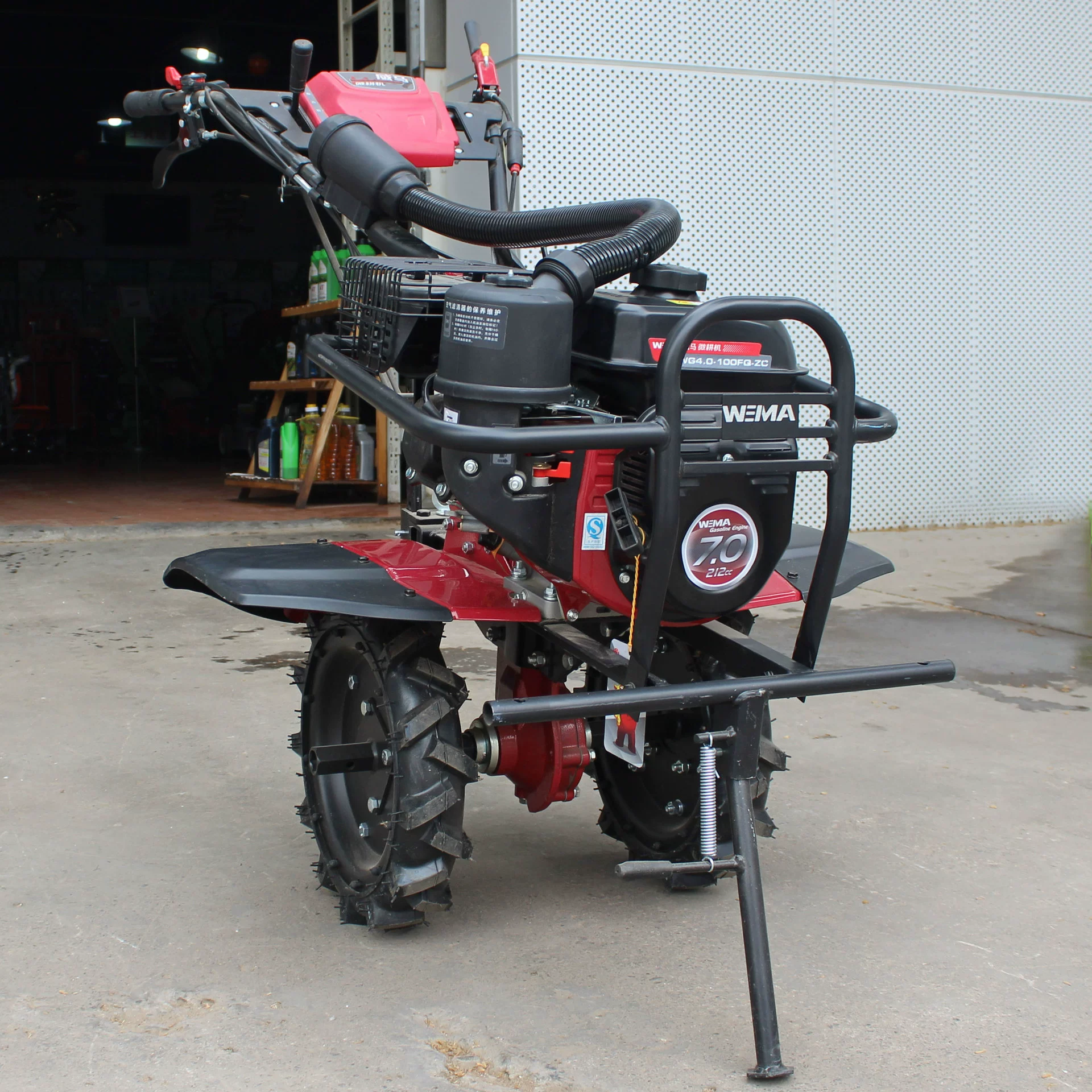 Бензиновый роторный культиватор, сельскохозяйственный микро-культиватор, небольшая прополочная машина, многофункциональная машина для переноса вала Weima, рыхлитель почвы