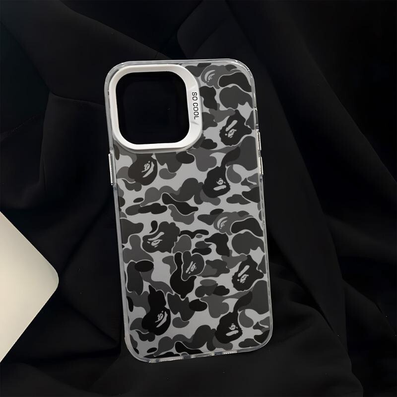 Fashionable Camouflage Suitable for Apple 15, Luxury iPhone 14 Plus, High-End 12 Pro Max Phone Case, Trendy 13 Case, 16