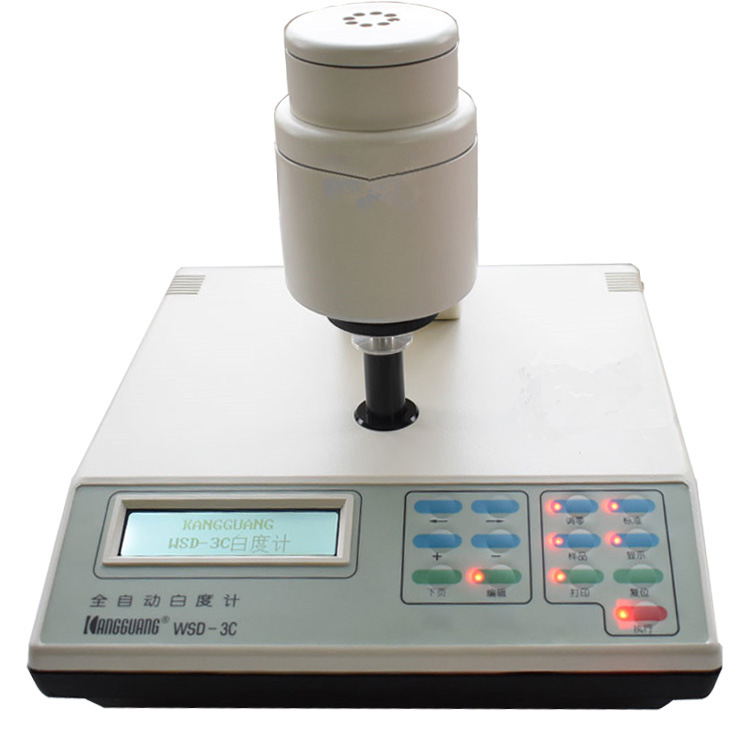 供应WSD-3C台式数显白度仪 3C康光牌全自动白度计现货沪粤明