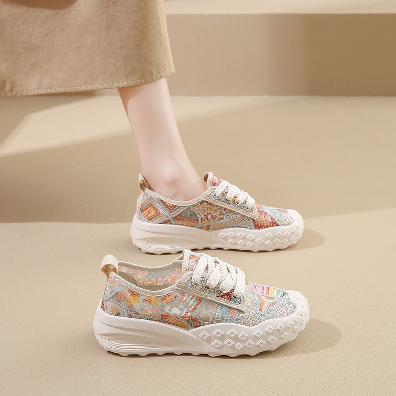 Old Beijing Cloth Shoes for Women 2025 Autum Breathable Mesh Lazy Eight Slip-On Fisherman Shoes Soft Sole Non-Tiring Canvas Shoes Old Beijing Cloth Shoes for Women 2025 Autum Breathable Mesh Lazy Eight Slip-On Fisherman Shoes Soft Sole Non-Tiring Canvas Shoes