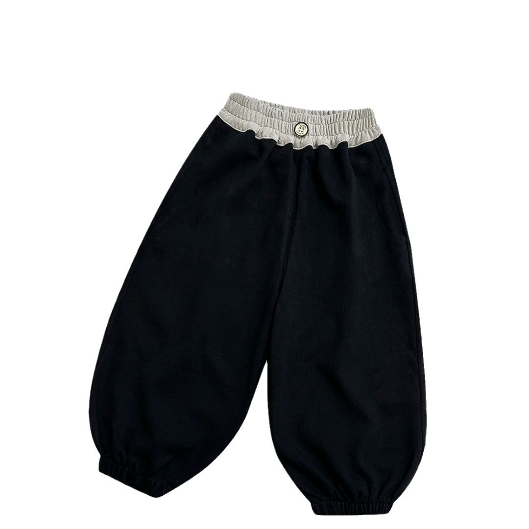 Демисезонные детские штаны, oversize
