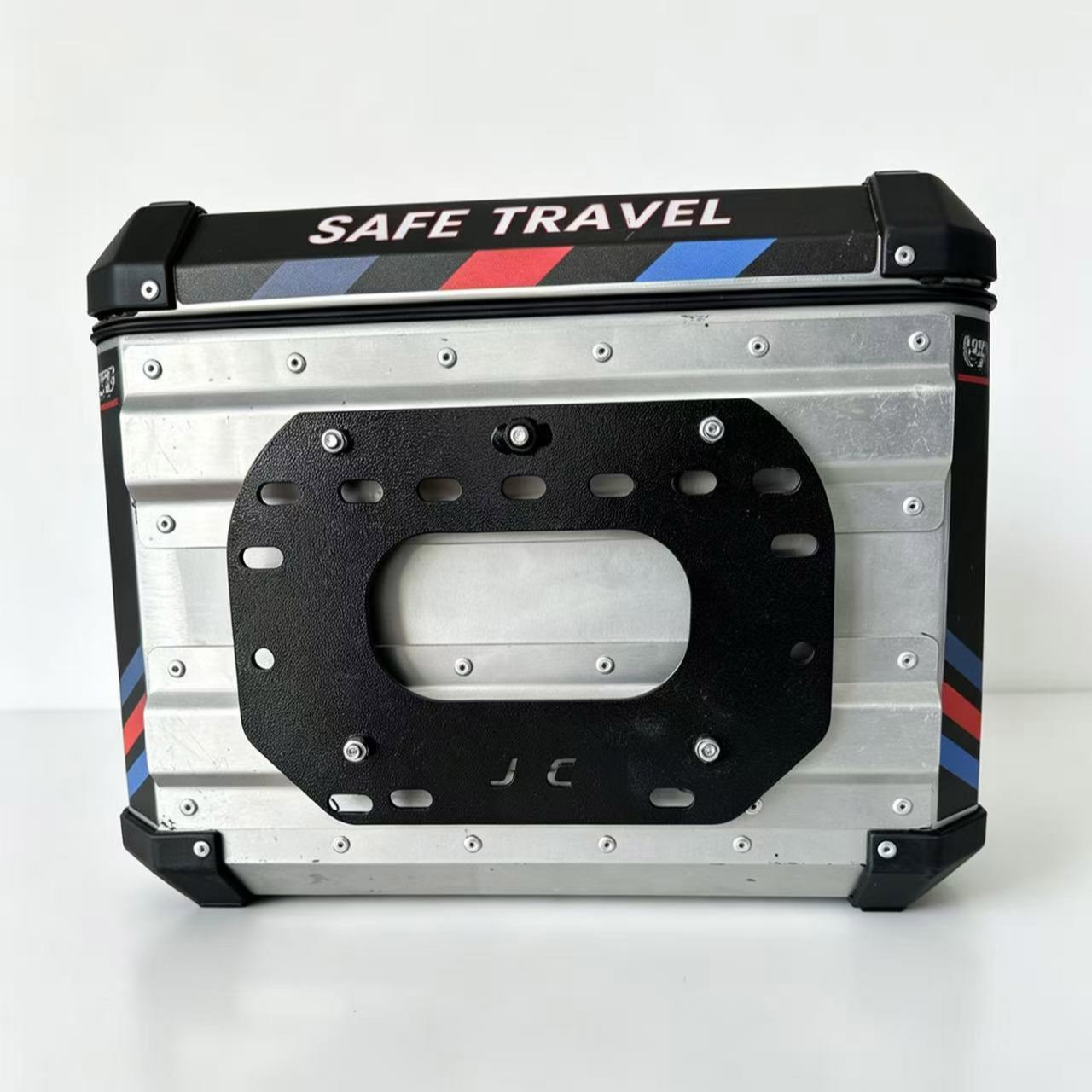 Aluminum alloy 18L electric vehicle side box, off-road motorcycle trunk side storage box