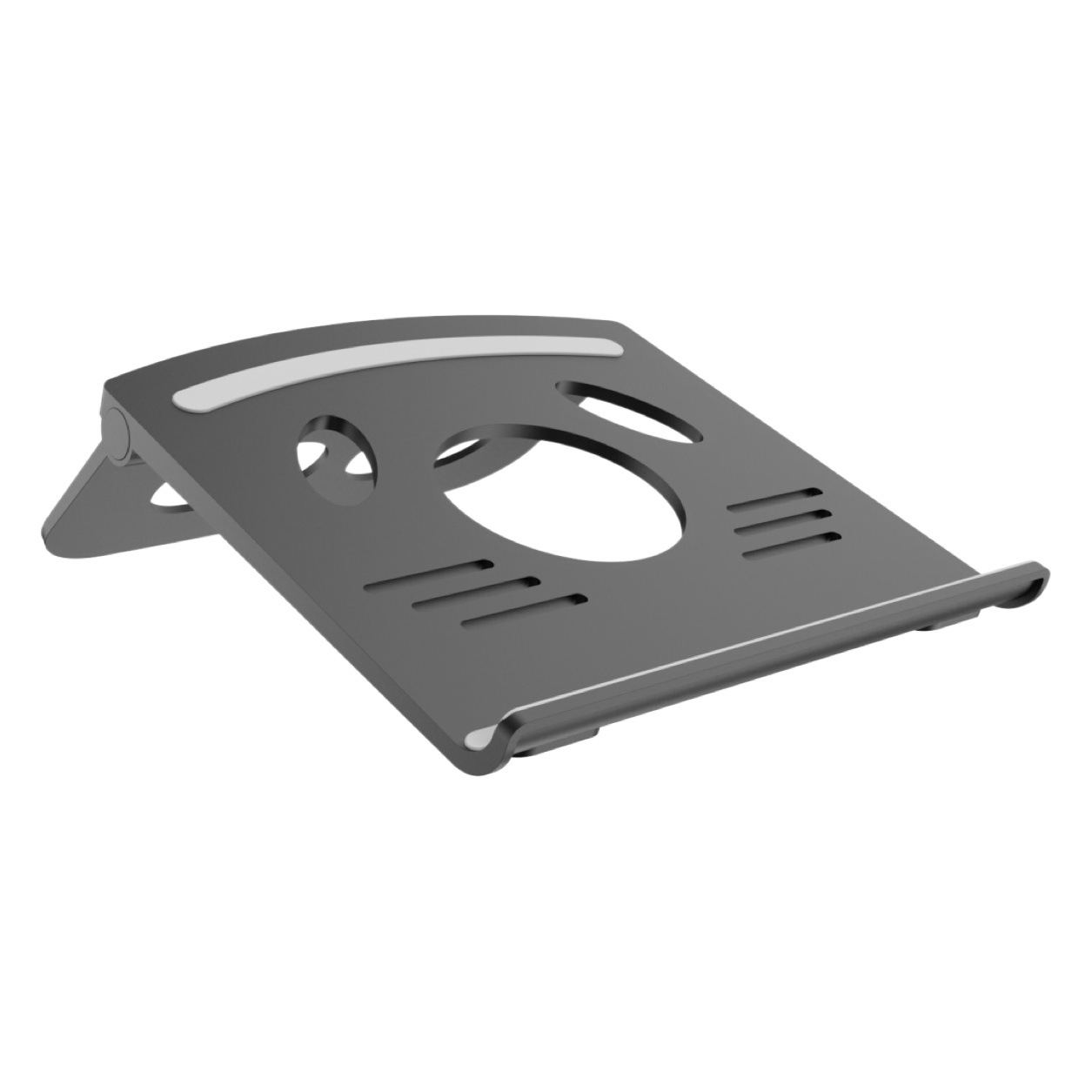 Soporte del ordenador portátil de refrigeración de escritorio plegable rack de almacenamiento portátil de doble cámara de teléfono móvil soporte de transmisión en vivo K579