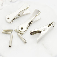 厂家生产批发制作花艺铁夹子小蛮腰夹子工艺品金属配饰弹簧铁夹子