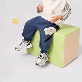 品牌折扣婴儿pp裤宝宝长裤儿童童装休闲裤2025春秋装男女童运动裤