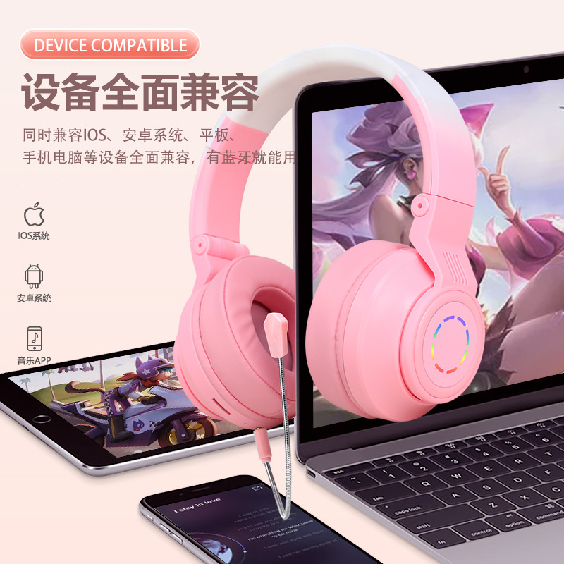 Nueva transfronteriza Huaqiang Norte Venta caliente JST-32PRO auriculares Bluetooth auriculares plegable alta cubierta de algodón elástico