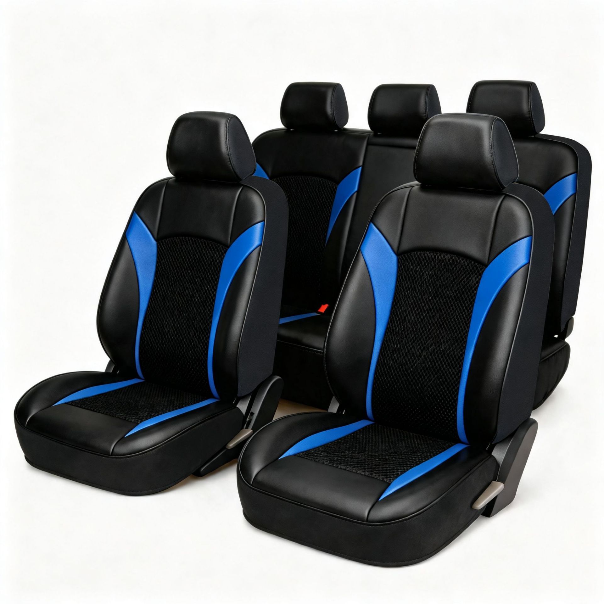 New cross-border car seat cushion, single-person car seat cushion, leather breathable cushion, European and Middle Eastern car seat cushion