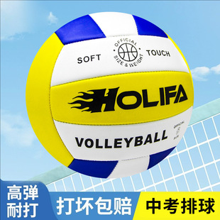 No. 5 Volleyball Training and Competition Special Kidsren's Soft Air Volleyball for Middle-Aged and Elderly Manufacturers Free Shipping Starting from One Piece Lanqi