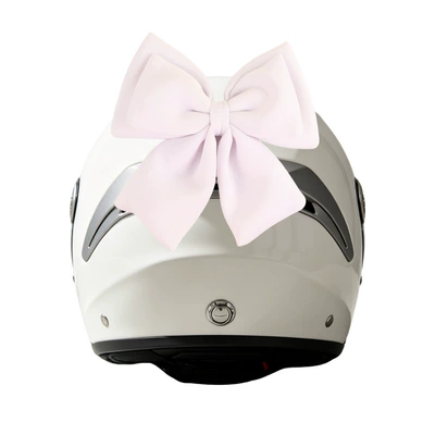 motorcycle, and electric vehicle, Motosiklet dəbilqələri - bow-accessory-white