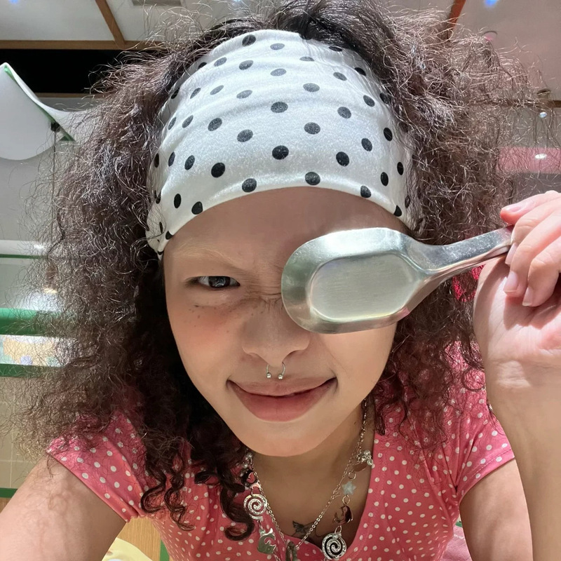 Korean Retro Daily Headband for Women, European and American Style, Japanese Polka Dot Fashion Wide Headband, Trendy Yoga Fitness Headwear Hair Accessory Korean Retro Daily Headband for Women, European and American Style, Japanese Polka Dot Fashion Wide Headband, Trendy Yoga Fitness Headwear Hair Accessory