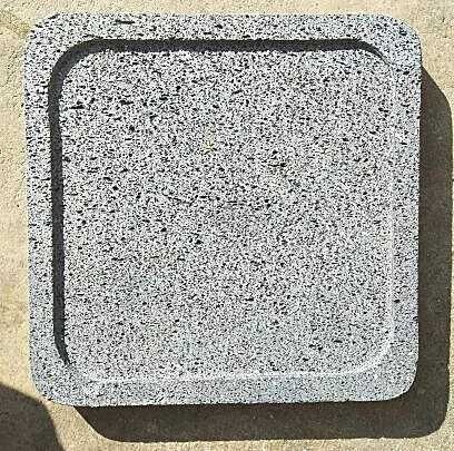Wholesale Tengchong volcanic stone barbecue slate stone plate barbecue plate electric stove baking pan carbon baking pan square oven