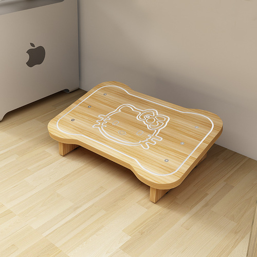 One piece drop-shipping foot pedal, children's footstool, stair step footstool, sofa footrest, heightening stool, table foot