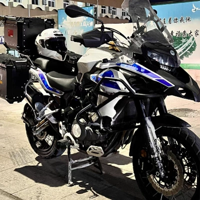 Suitable for Benelli Jinpeng 502 Modified Bumper Guard Trk502X Guard Front Anti-Fall Bar Competition Bar Accessories