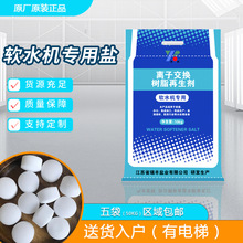 软水机专用盐软化水离子交换树脂再生剂10kg食品级氯化钠软水专用