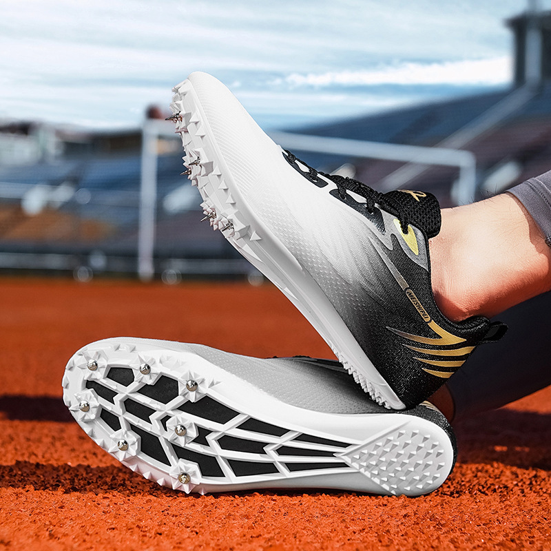 Zapatillas de Atletismo con Clavos de Malla y TPU Ligeras para Pistas