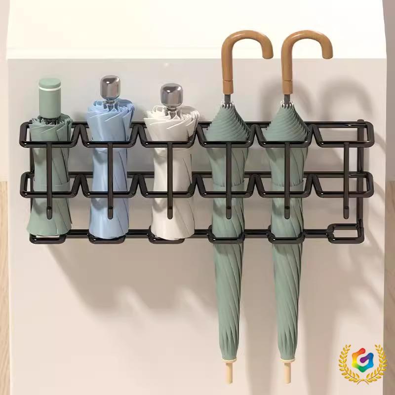 ✅雨伞收纳架雨伞架放伞置物架家用门口壁挂式置挂伞架收纳挂