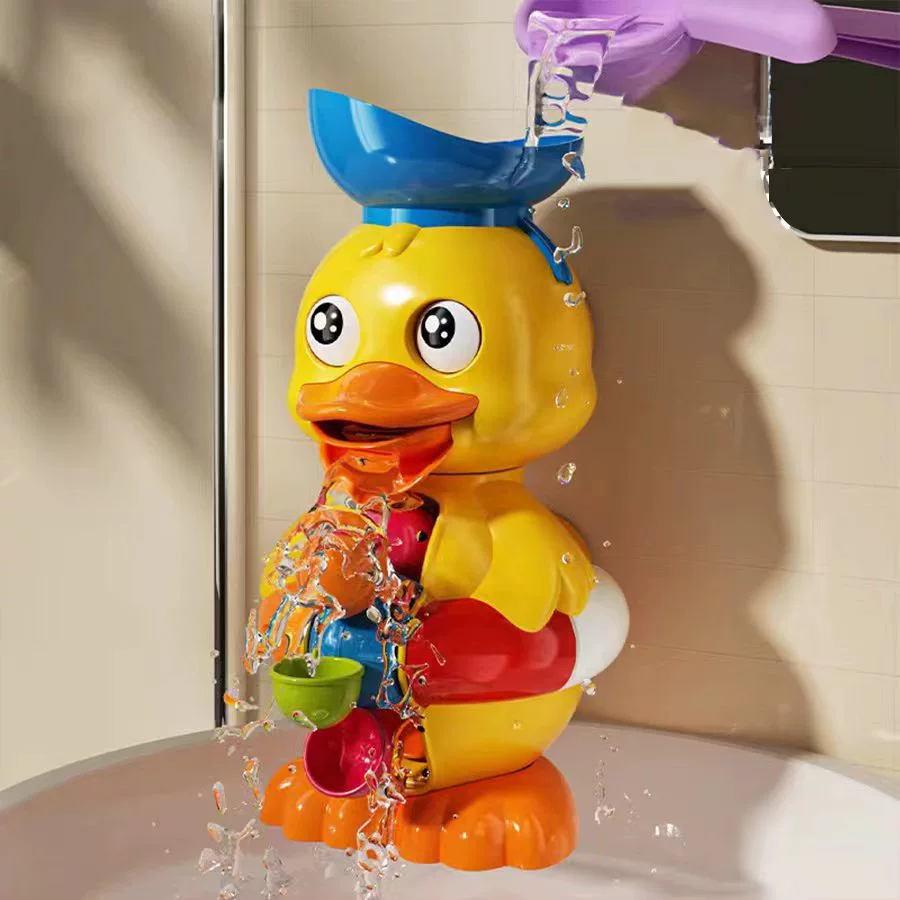 B.Duck, вращающаяся игрушка для ванной, игра в воде