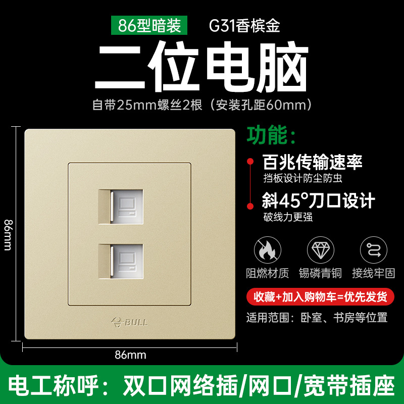 두 자리 컴퓨터 골드