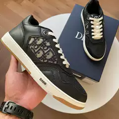 Correct Letter B27 High-End Light Luxury Thick Sole Patchwork Fashion Casual Low-Top Breathable Comfortable Sneakers White