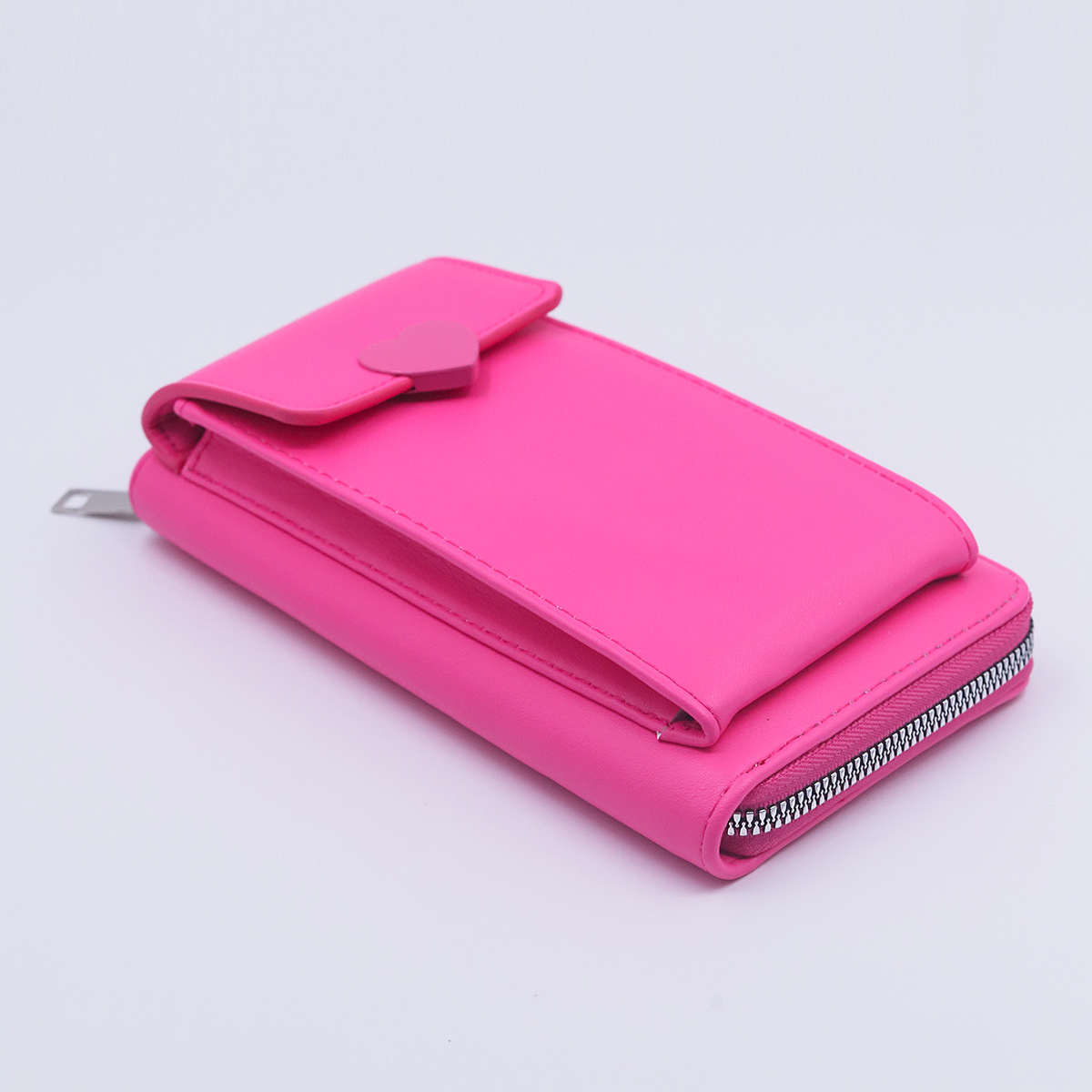 Frau Einfarbig Pu-leder Flip-cover Brieftaschen display picture 2