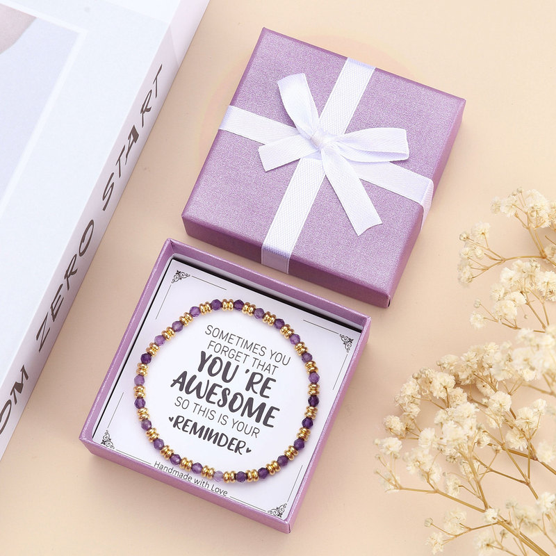 New 14K Gold Plated String Jewelry Gemstone Bracelet Fashion Advanced Color Bohemian Adjustable Slider Bracelet Foreign Trade