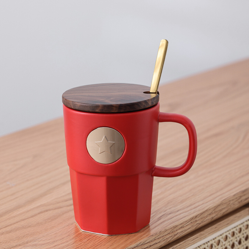 Tazas de bronce Starbucks tazas de cerámica tazas de café tazas de bronce tazas de agua bolsas de regalo logotipo