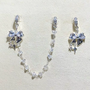 14K Gold-Filled Color-Preserving Crystal DIY Accessories Butterfly Pendant Chain Spacer Bead Bracelet Necklace Beaded Handmade Accessories