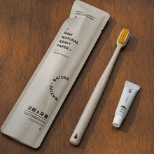 雾岩白牛星级酒店牙具一次性洗漱用品套装宾馆民宿牙刷牙膏