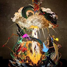 七龙珠LS六周年悟空一生之敌GK手办限量版动漫摆件模型雕像周边