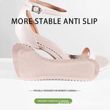 Seven point insole for anti slip sandals and high heels