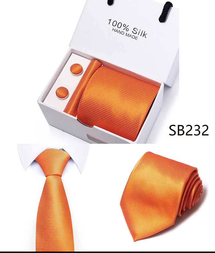 Flower Dot Multi Color Gift Box 5-piece Set Group Business Dress Wedding Tie_voghion.com