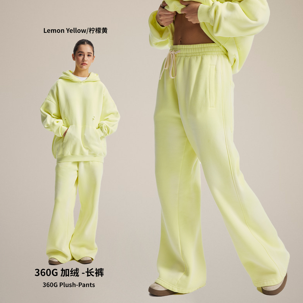 2024 marca de moda callejera nuevo producto 360G spray mono lavado pantalones desgastados más terciopelo pantalones holgados de pierna ancha image 8