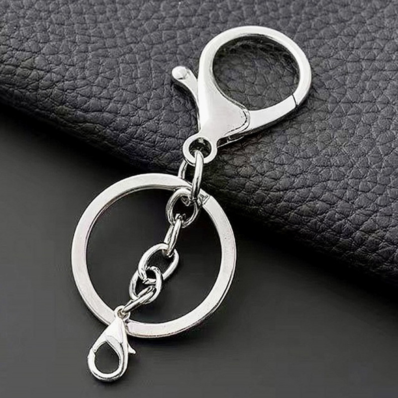 Manufacturer Wholesale Keychain 303 Four-Section Chain Lobster Clasp Four-Piece Set Keychain Pendant DIY Handmade Jewelry Accessories