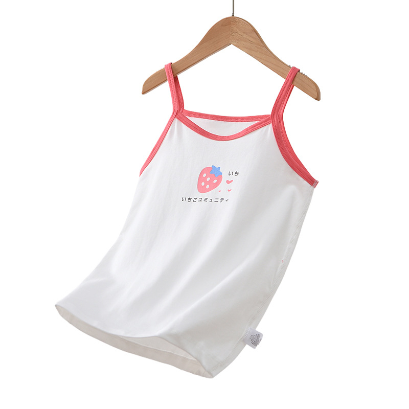 Sin hueso ropa para niños Nueva camisola de las niñas de dibujos animados bebé fresco impreso verano camisola elástico entrega de una sola pieza