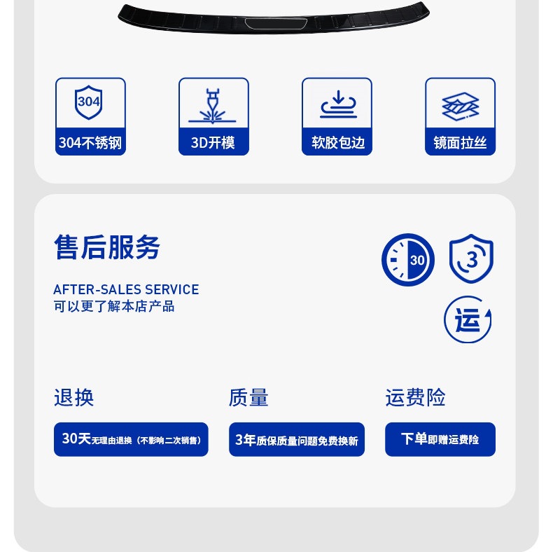 Specialized 26-piece Toyota Wildlander modification accessories: welcome pedals, stainless steel threshold protection strips, anti-scratch rear guard