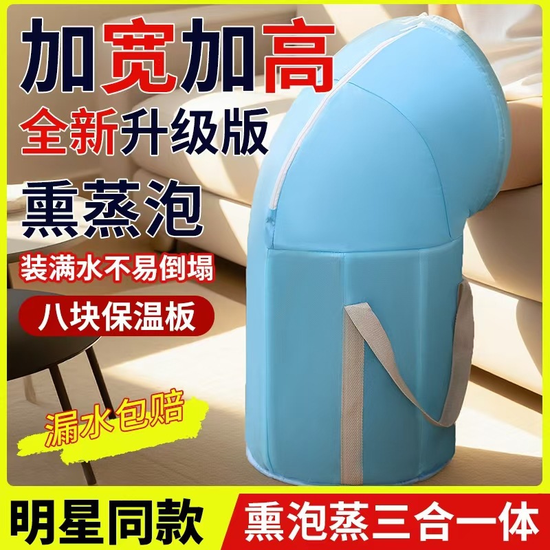 Blue [over the knee style] with plate