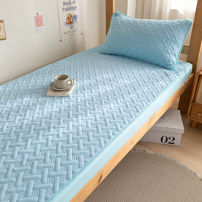 Tejido de algodón-lago azul