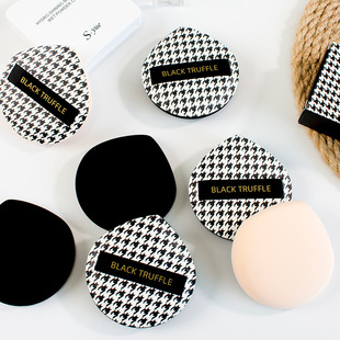 Guo Xiaoniu's Air Cushion Powder Puff Imported Soft Houndstooth Powder Puff Don't Eat Powder, Big Cotton Candy Powder Puff