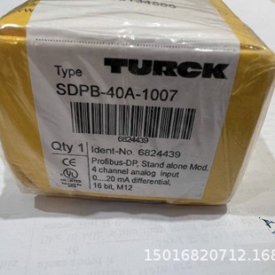 TURCK SDPB-40A-1007 Shunfeng postage in-kind shooting price negotiation