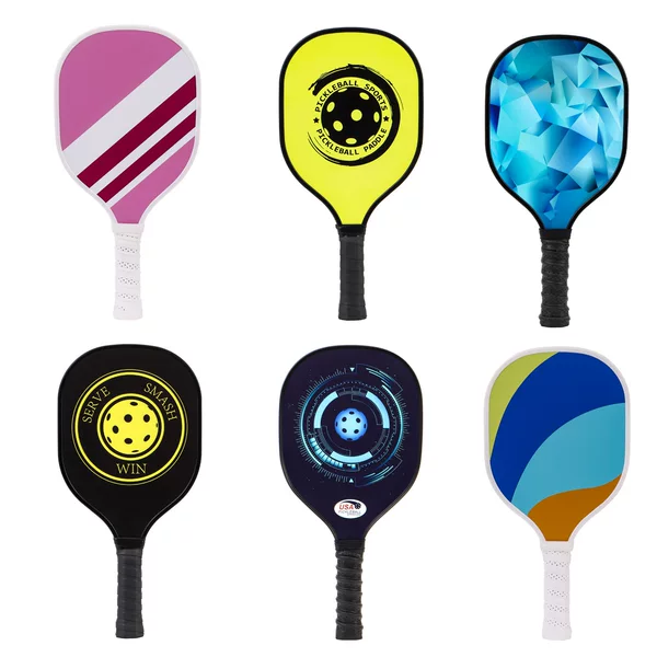 Wooden peak racket PP plastic integrated bag frame outdoor sports Pike racket Yiwu cross-border one-piece delivery
