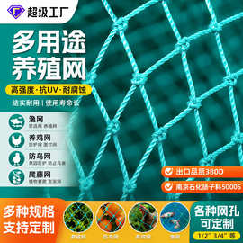 防鸟网渔网加厚尼龙网防逃网棚蔬菜养爬藤网果树鸡网定制加工防护
