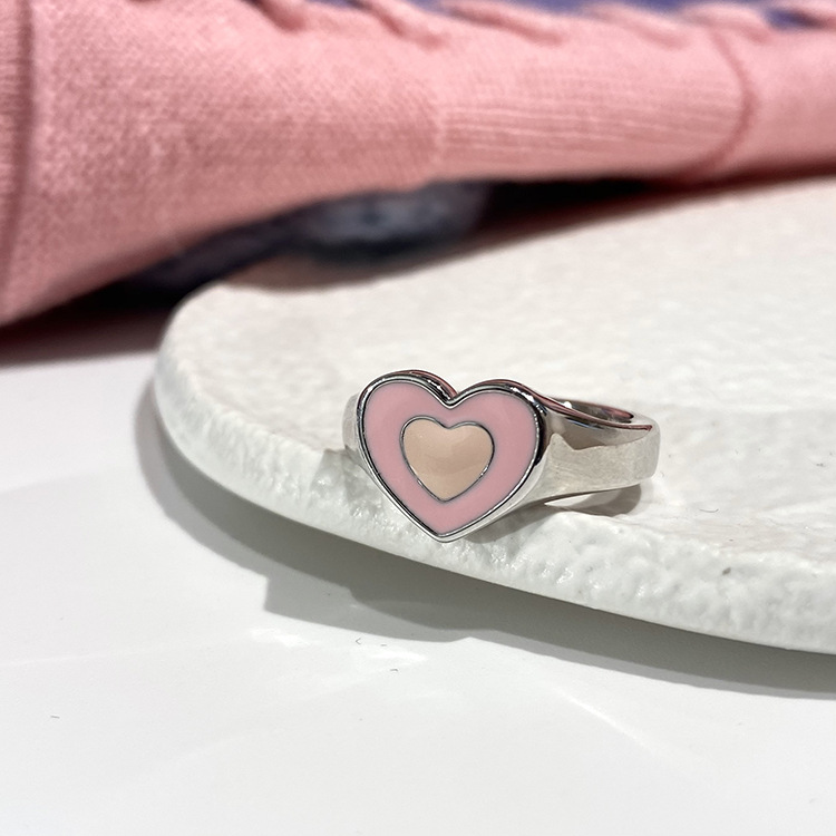 F4842 pink love ring