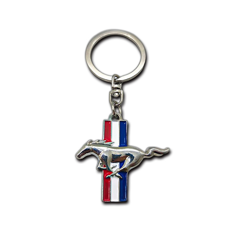 Manufacturers custom metal keychain Ferrari car pendant 4S sales gift keychain gift