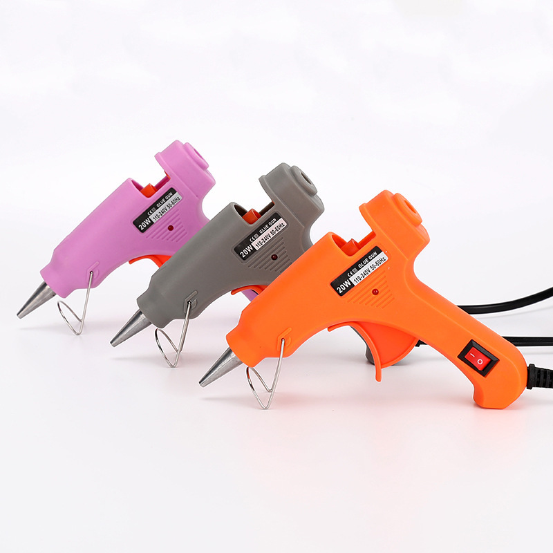 Hot Melt Glue Gun 20W Hot Melt Glue Gun Hot Melt Gun Glue Gun Blue Hot Melt Glue Gun Pink Glue Gun Glue Gun Source Tool
